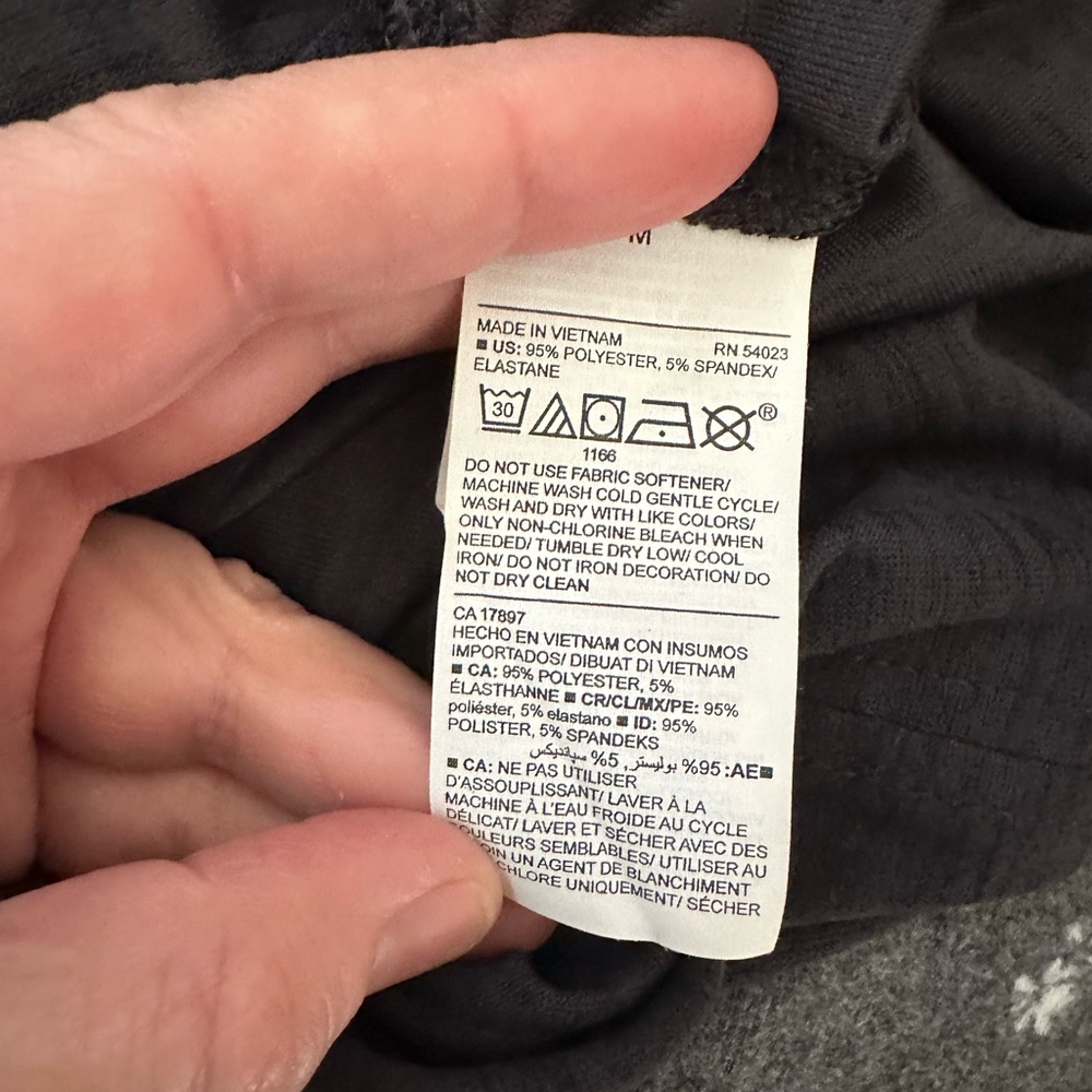 Old navy active athletic dk gray split back tank top medium - Picture 5 of 5